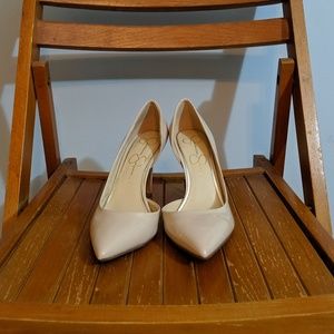 Jessica Simpson nude heels.